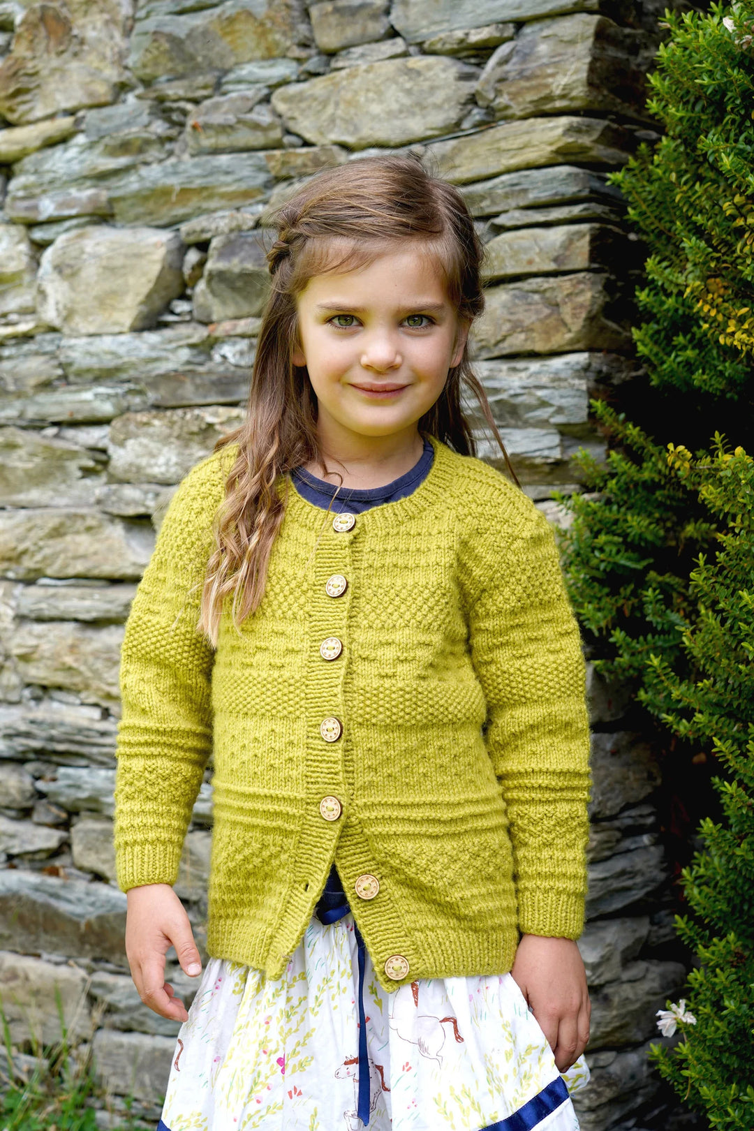 Little Cupcakes LF46 Delta Cardi - (8ply Child)