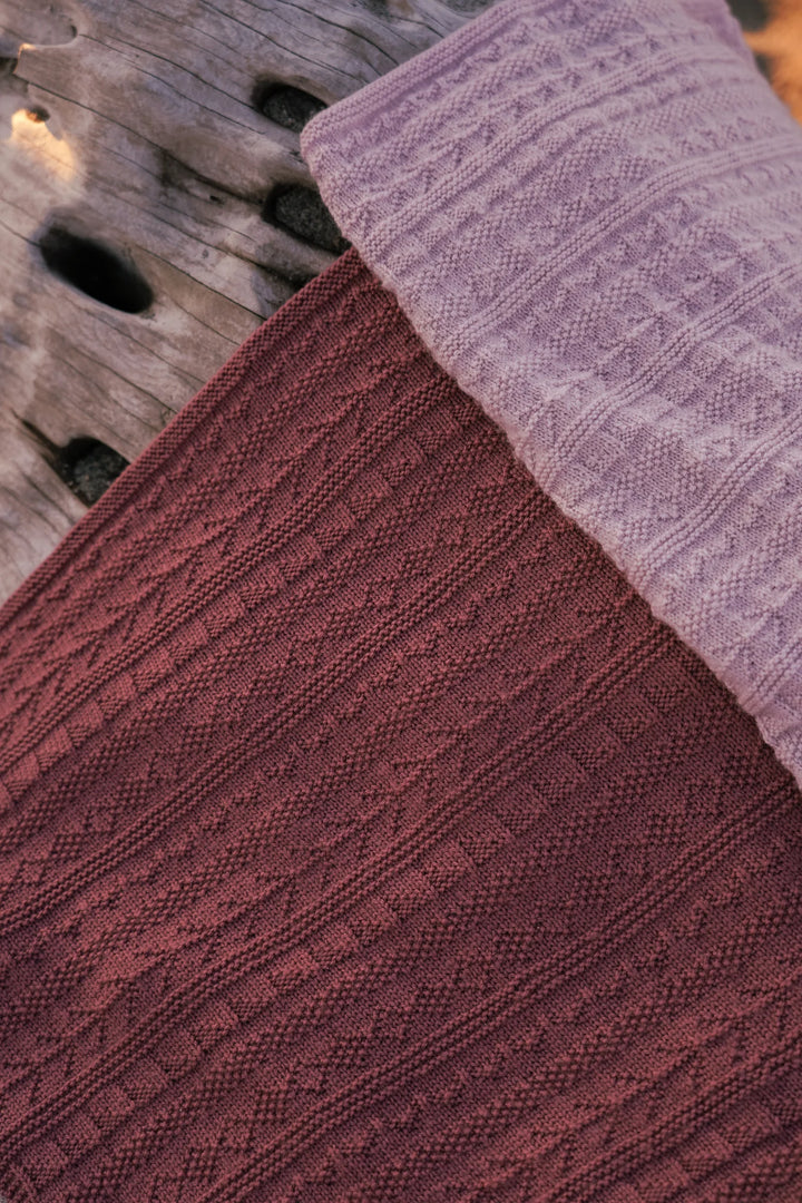 LisaF Crucci Pattern 263 Trailway Baby Blanket
