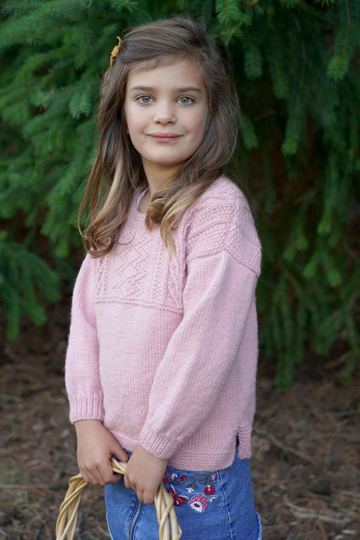 Little Cupcakes LF52 Hallie Sweater - (8ply Child)