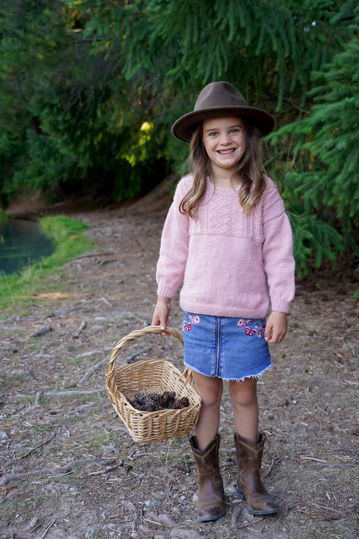 Little Cupcakes LF52 Hallie Sweater - (8ply Child)