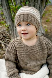 Baby Cakes Bc104 Kennedy Sweater and Hat (8ply Baby)