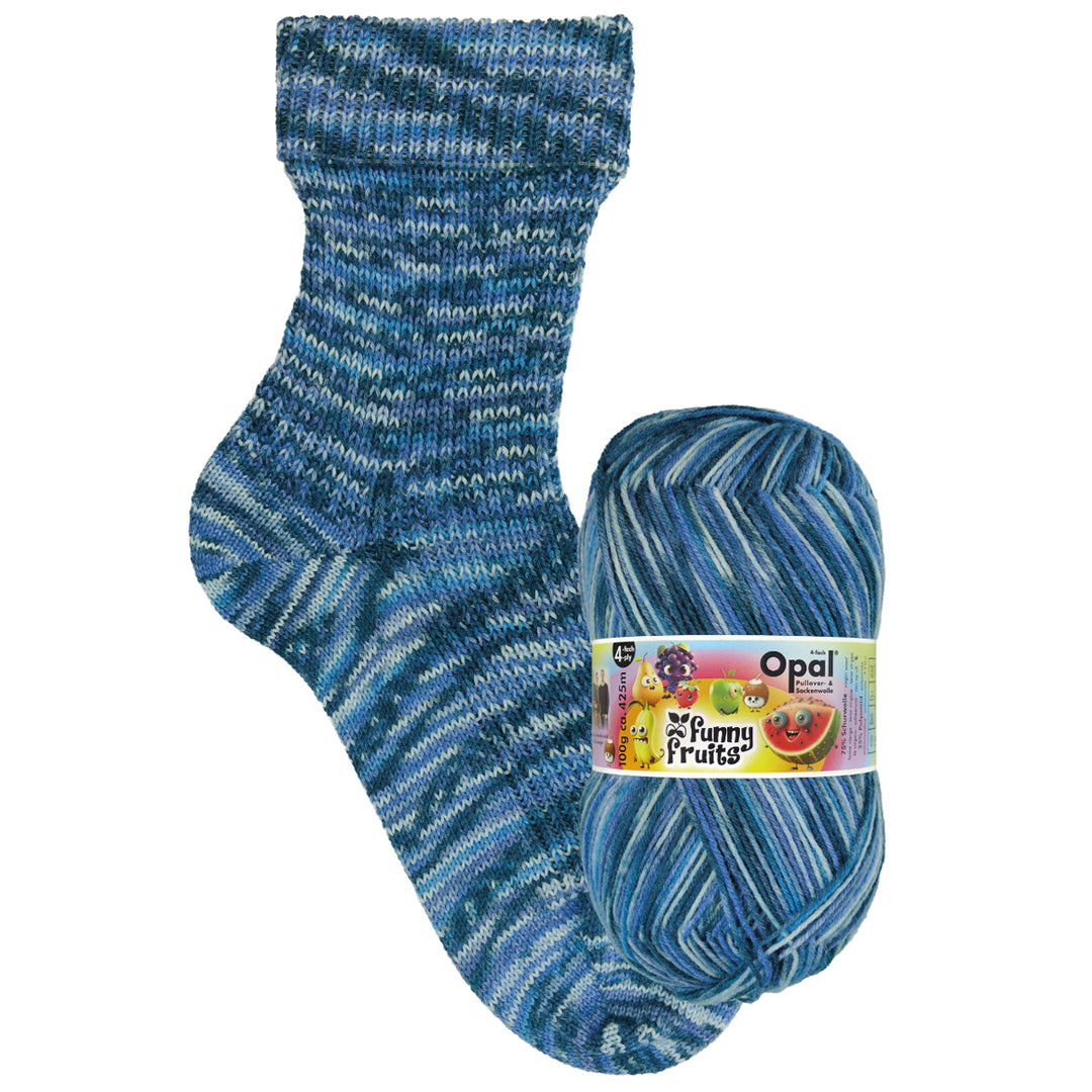 Opal Sock Yarn 'Funny Fruits' 4 Ply.
