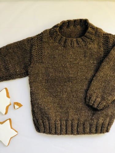 Touch Yarns Pattern 114 Guernsey Jersey - (8ply Child)