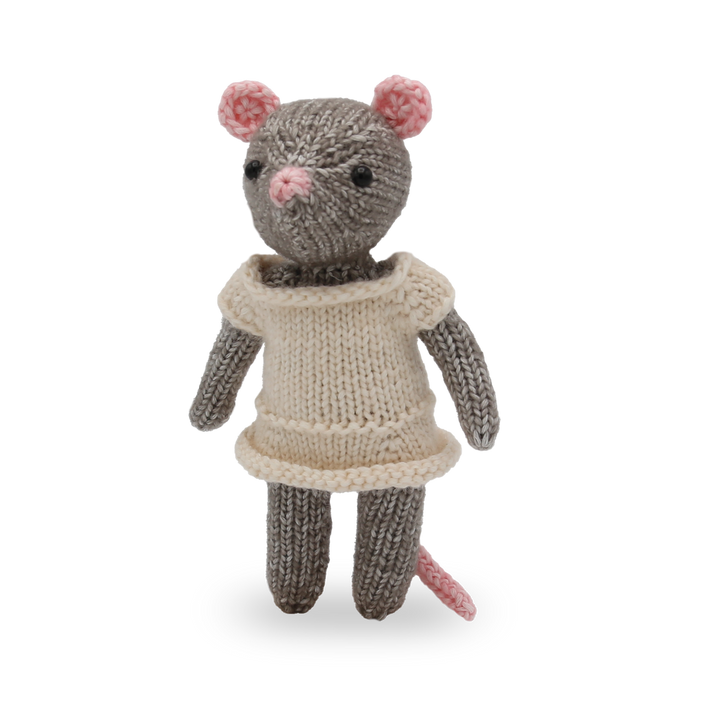 DIY Knitting Kit - Puck Mouse