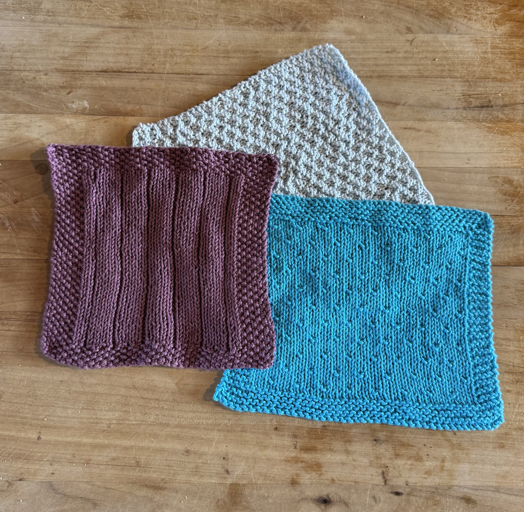 Four Dish/Face Cloths Pattern