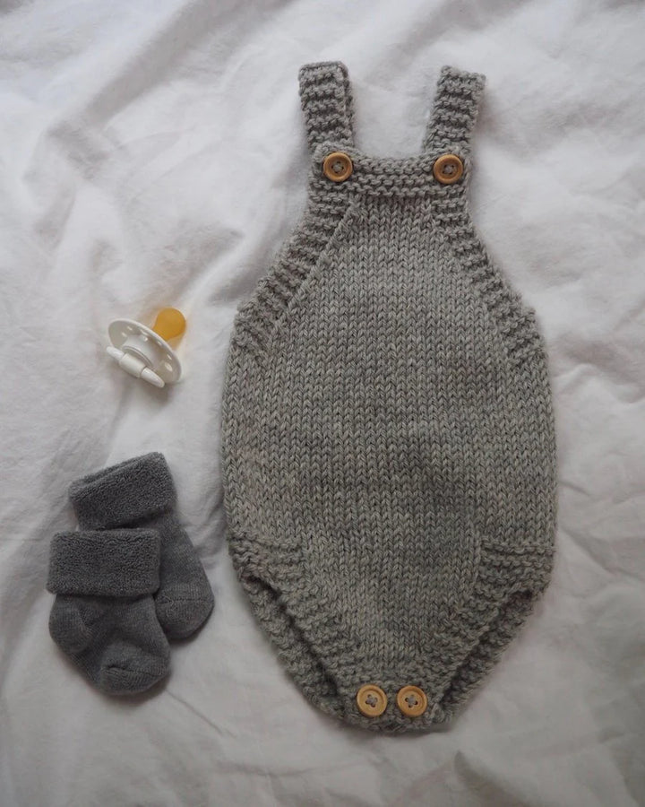 Little brother's Romper - Baby Petite Knit