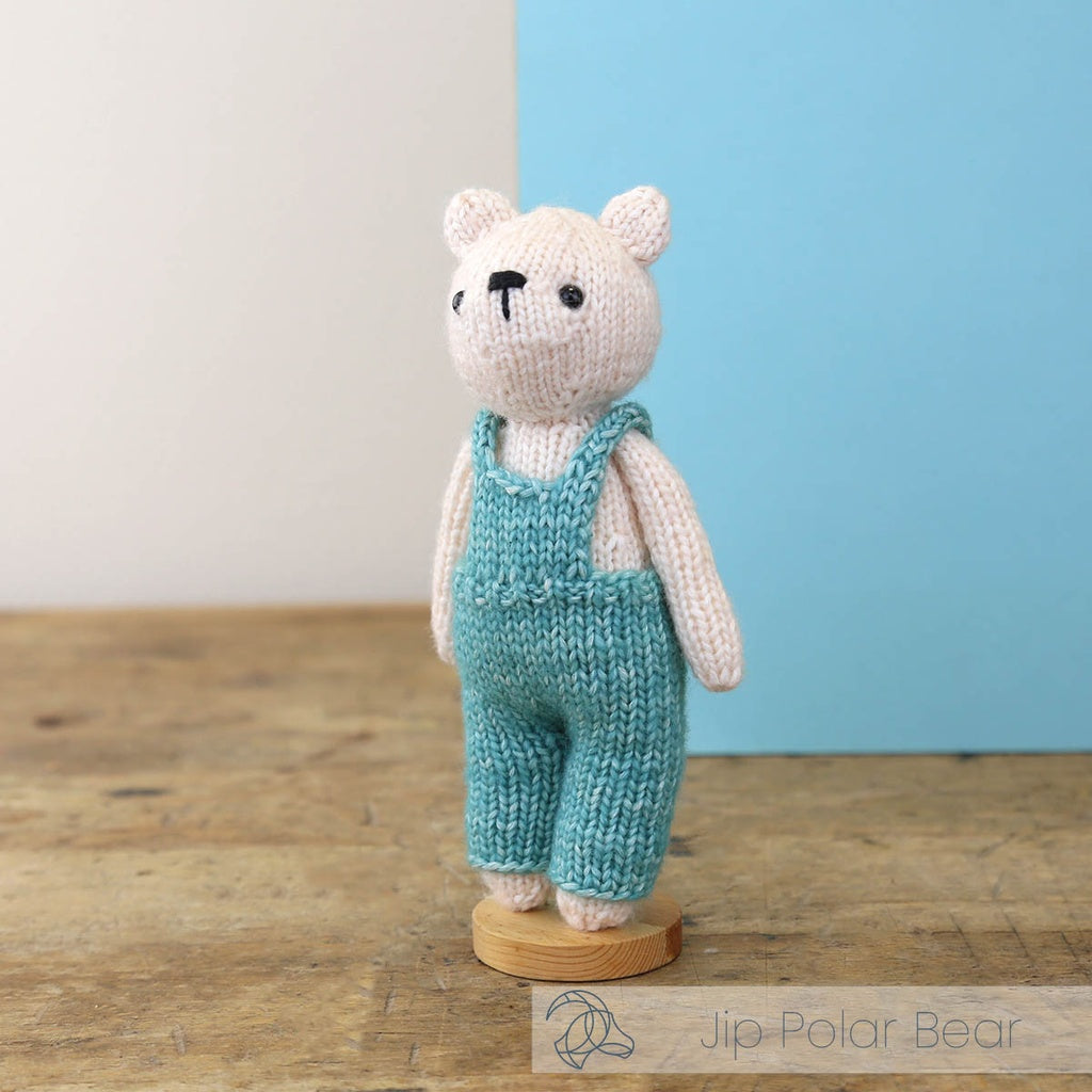 DIY Knitting Kit - Jip Polar Bear