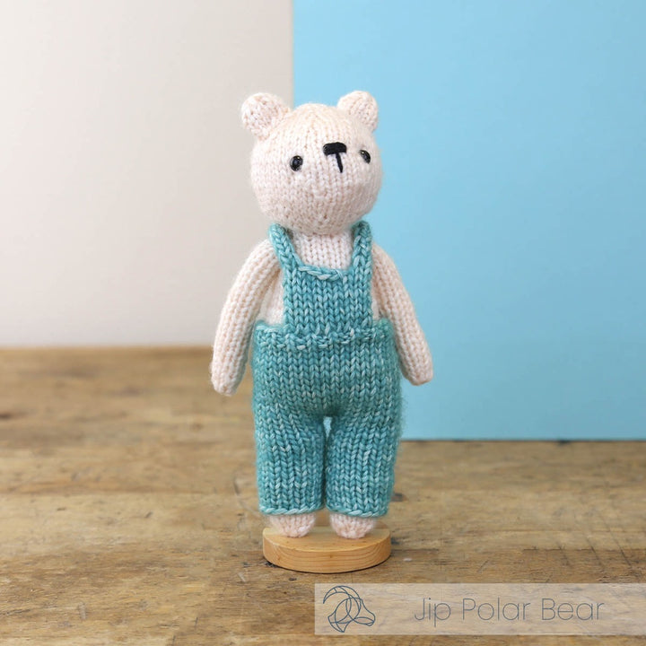 DIY Knitting Kit - Jip Polar Bear