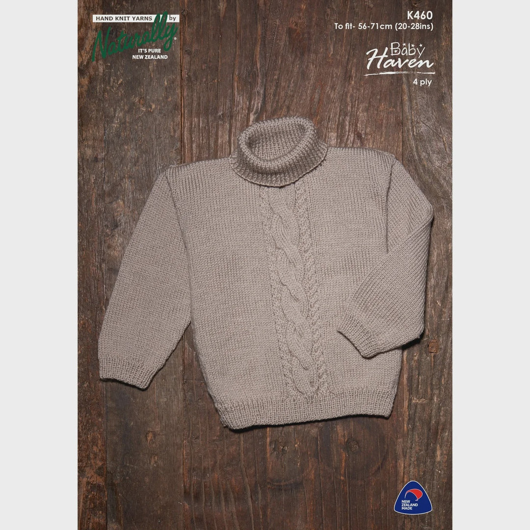 Cable Detail Sweater - K460