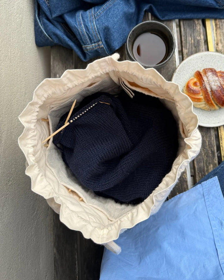 Knitter's Project Bag - Cloud