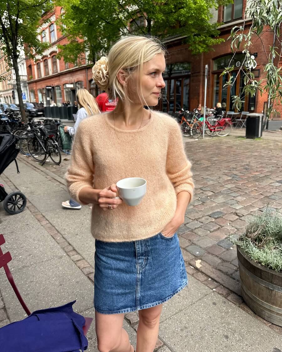 Cumulus Blouse O-neck - Petite Knit