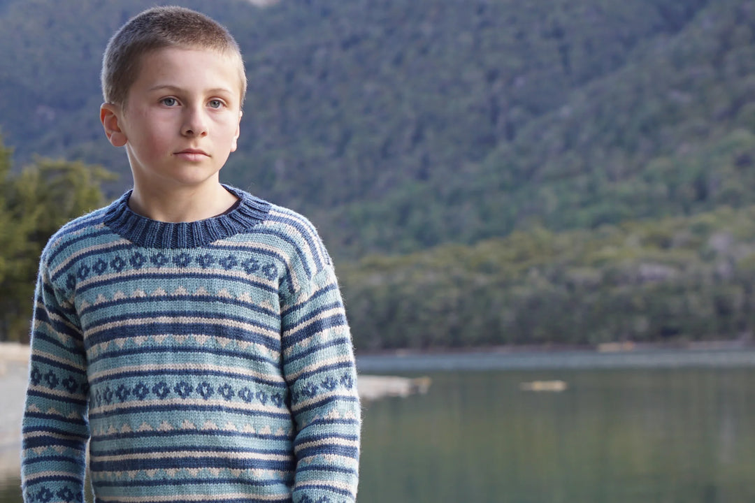 Little Cupcakes LF31 Finnegan Sweater - (8ply Child)