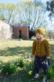 Little Cupcakes LF36 Rowan Cardi and Hat - (8ply Child)