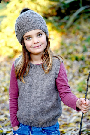 Little Cupcakes LF50 Vyna Vest and Hat - (8ply Child)