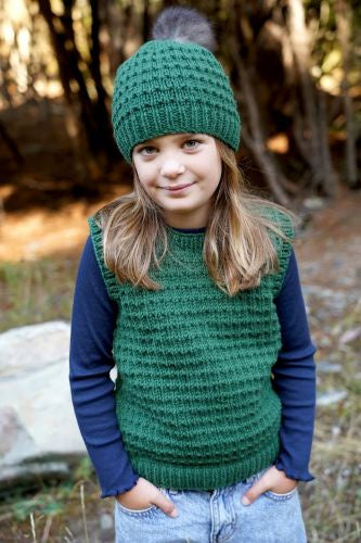 Little Cupcakes LF59 Keely Vest and Hat - (12ply Child)
