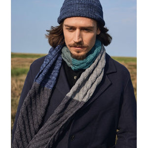 Lana Grossa Pattern - Mens Scarf LYBK.0011