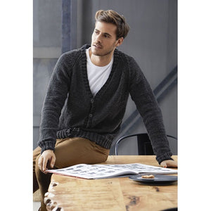 Lana Grossa Pattern - Mens Jacket LYBK.0148