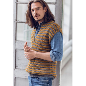 Lana Grossa Pattern - Mens Slipover LYBK.0158