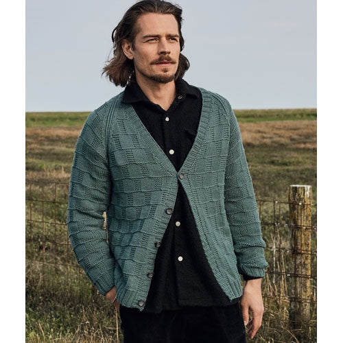 Lana Grossa Pattern - Mens Jacket LYBK.0178