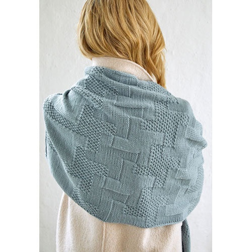 Shawl in 5 Ply Merino - Lana Grossa
