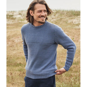 Lana Grossa Pattern Cool Wool - Mens Pullover LBYK.0004