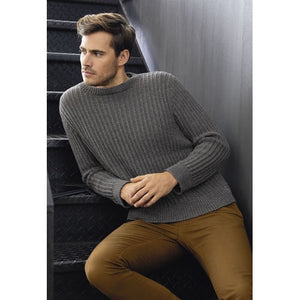 Lana Grossa Pattern - Mens Pullover LYBK.0041
