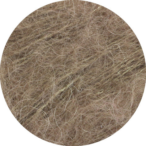 Close-up of brown fibers on a white background