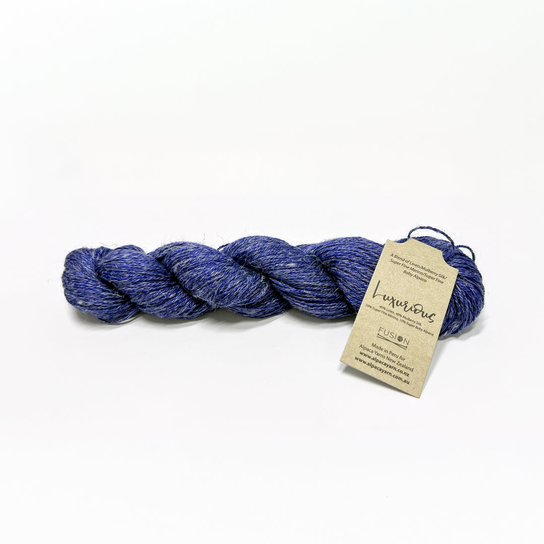 Luxurious Fusion Linen, Silk, Merino and Alpaca 4 Ply.