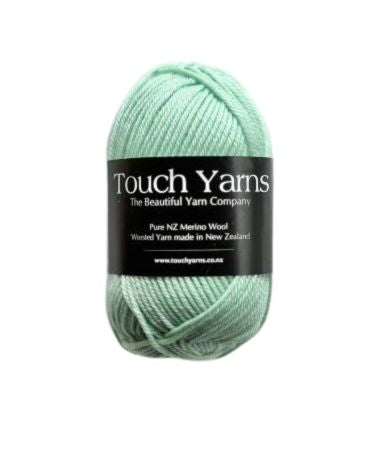 Touch Yarns Pure Merino 8 Ply.