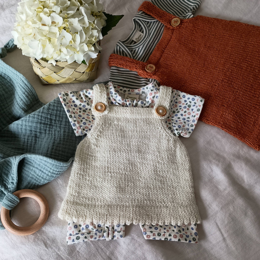 Mrs Blackbird (Baby Pinafore-Vest)