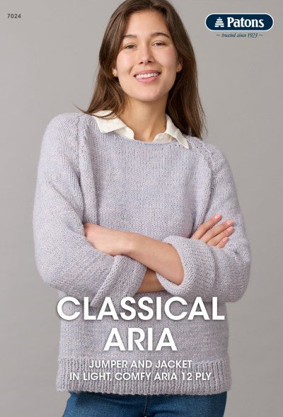 Patons Pattern 7024 Classical Aria.