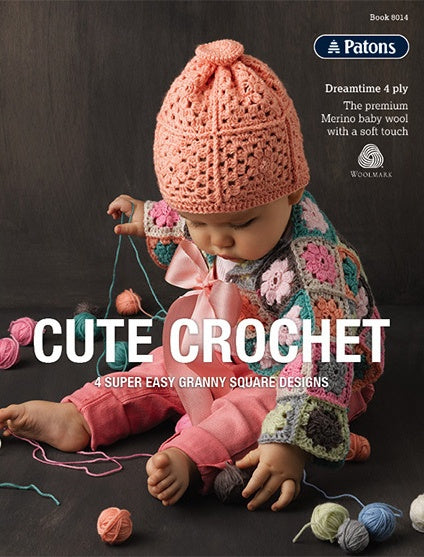 Patons Book 8014 Cute Crochet.