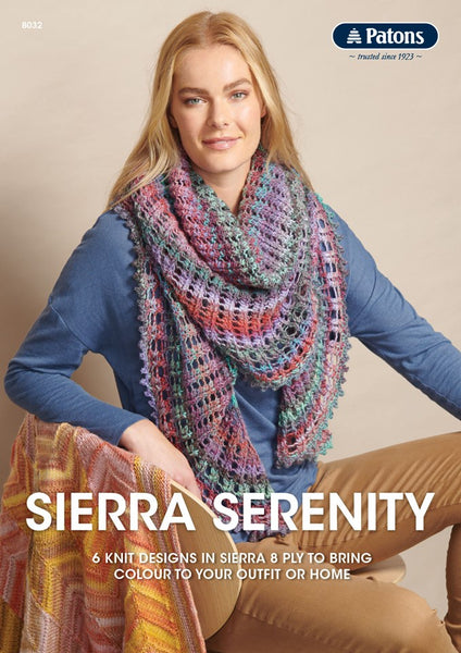 Patons Book 8032 Sierra Serenity.