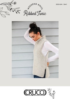Crucci Pattern 1841 Ribbed Tunic - (18ply Adult)