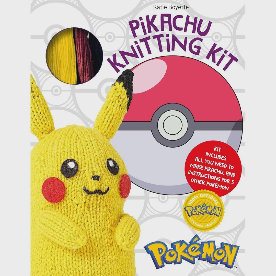 Pikachu Knitting Kit