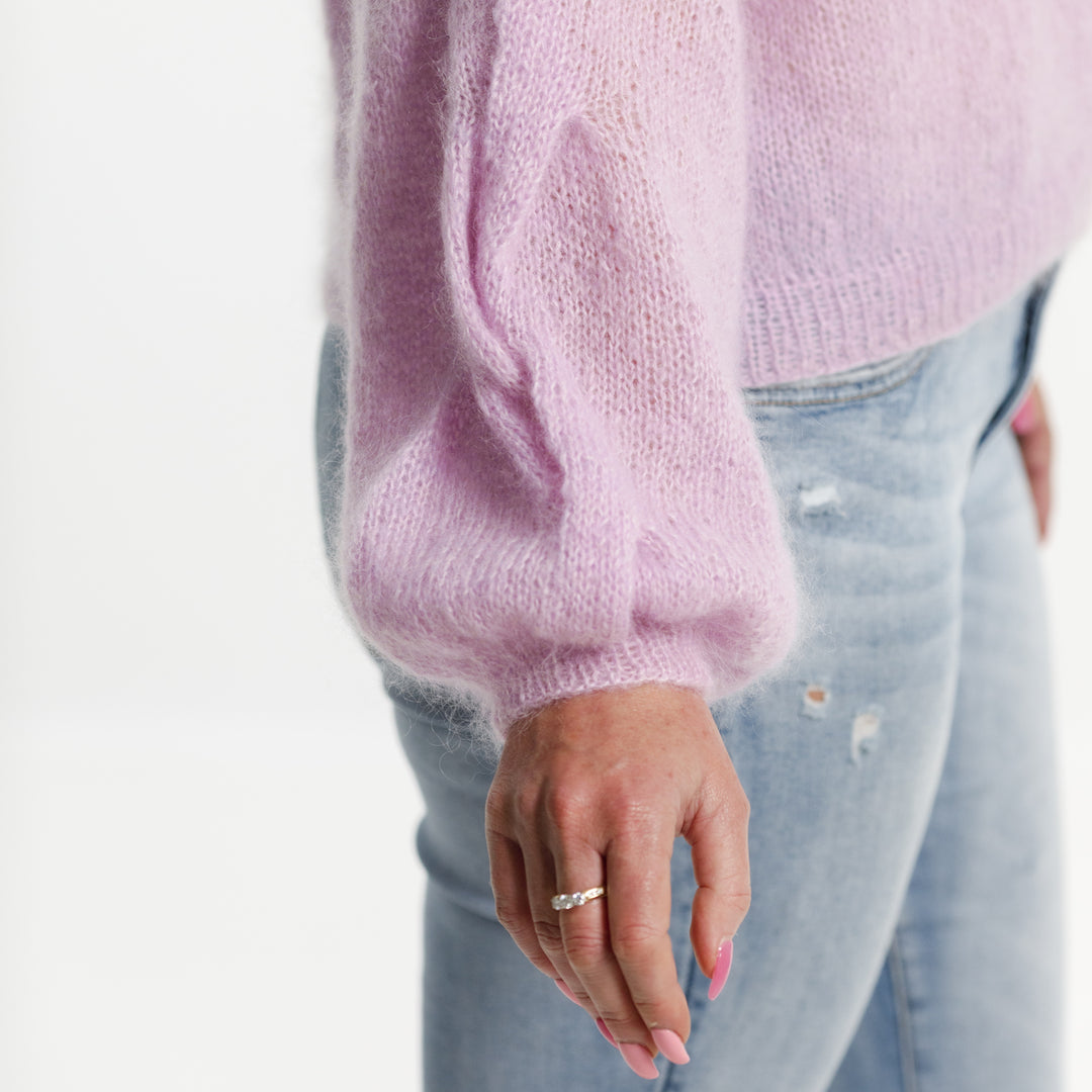 Plait Sleeve Sweater