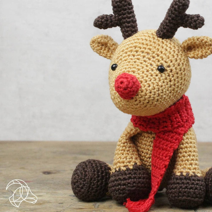 DIY Crochet Kit - Rudolf Reindeer