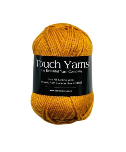 Touch Yarns Pure Merino 8 Ply.