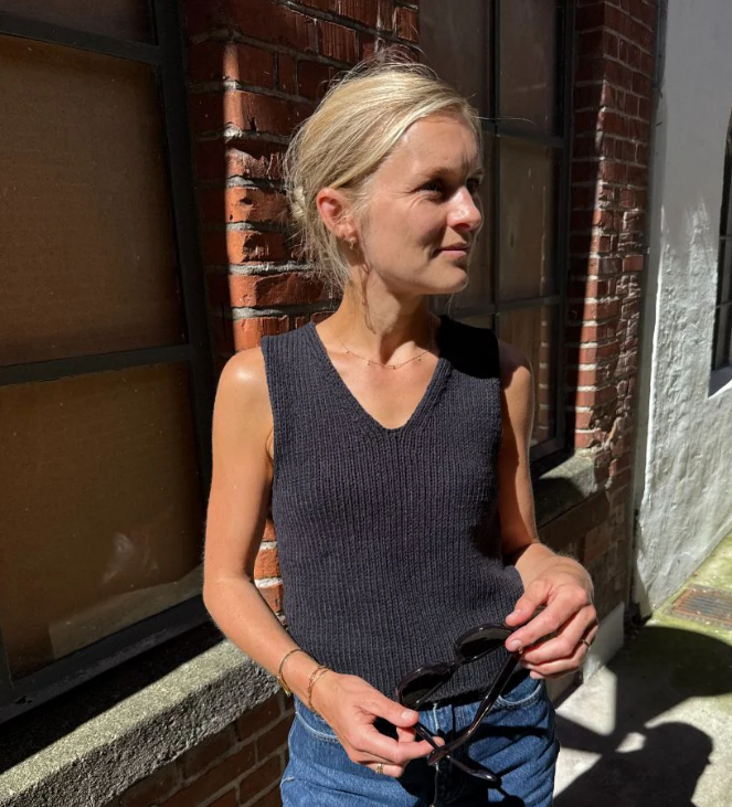 Alice Top pattern - Petite Knit