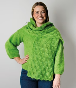 Alpaca Yarns 1423 Whisper Lace Scarf Wrap/Wrap