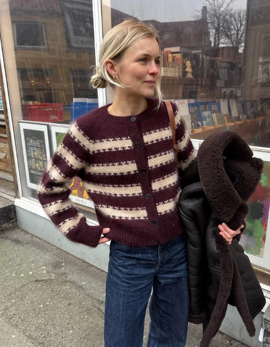 Key Cardigan - Petite Knit Woman