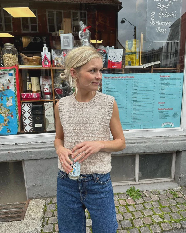 Sille Slipover (women) - Petite Knit
