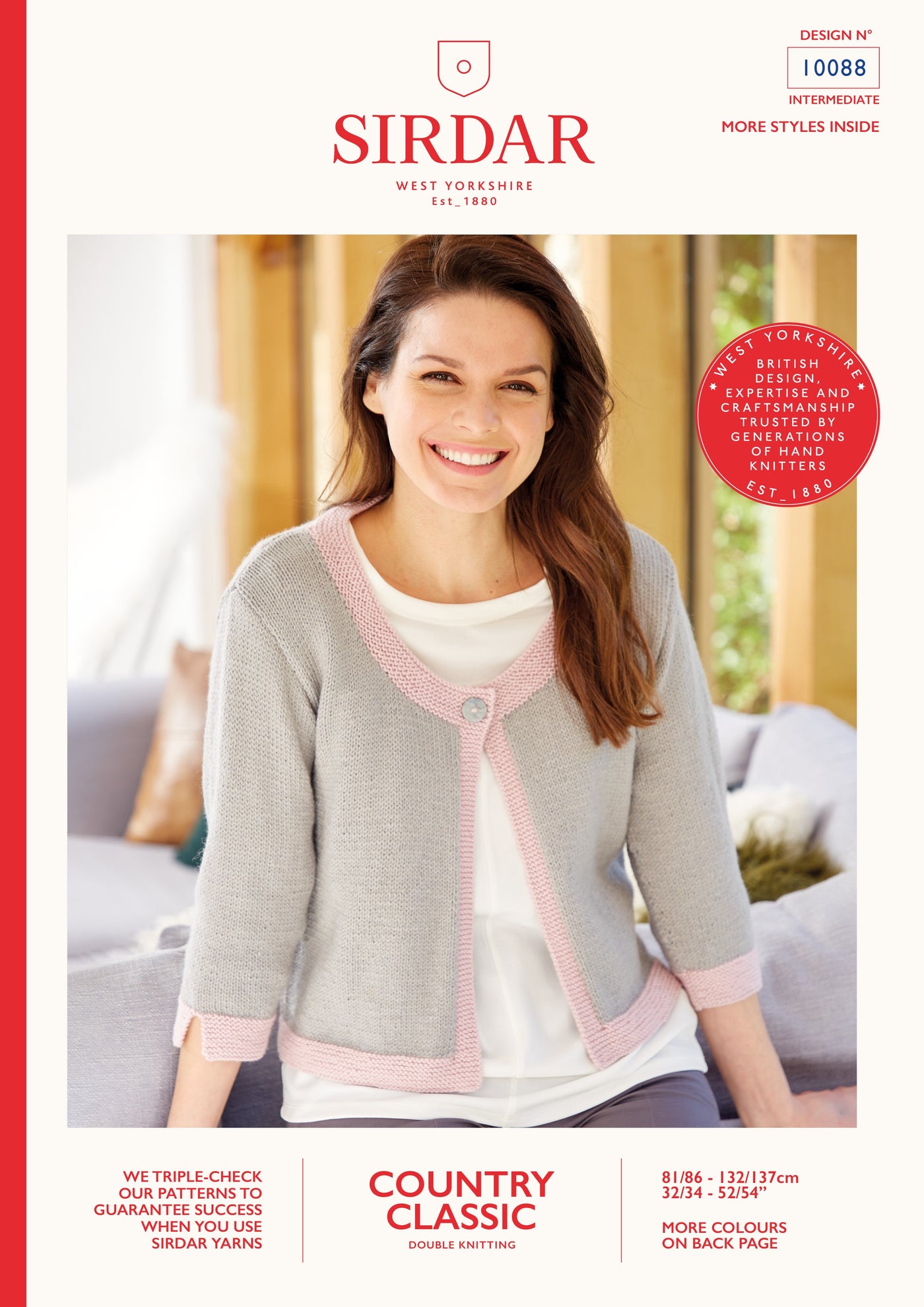 Sirdar Pattern 10088.