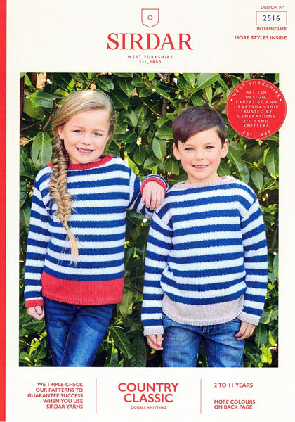 Sirdar Pattern 2516.