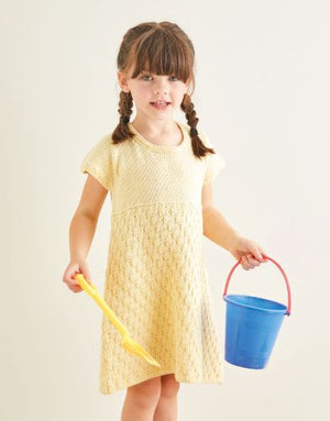 Sirdar Pattern 2578 Rippled Beach Dress - (8ply Child)