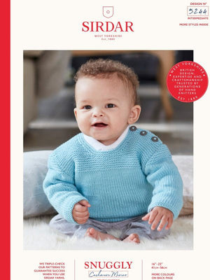 Sirdar Pattern 5244 Jumper - (8ply Baby)