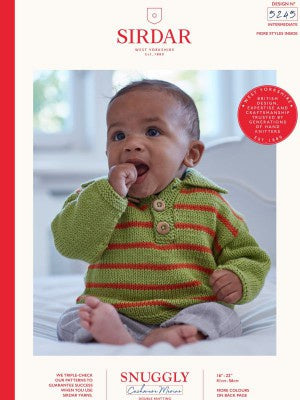 Sirdar Pattern 5245 Polo Sweater - (8ply Baby)