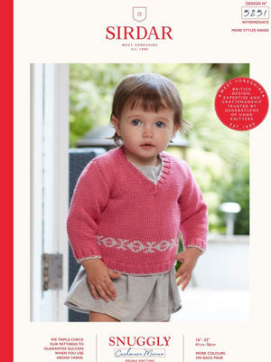 Sirdar Pattern 5251 Tank Top and Sweater - (8ply Baby)