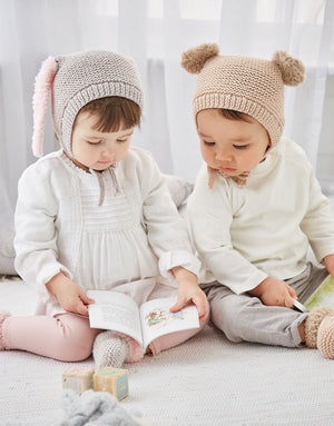 Sirdar Pattern 5303 Animal Hats and Booties - (8ply Baby)