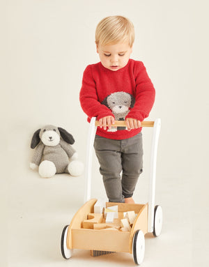 Sirdar Pattern 5371 Dog Sweater and Toy - (8ply Baby)